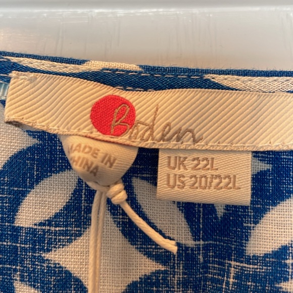 Boden dress linen blend - Picture 4 of 5